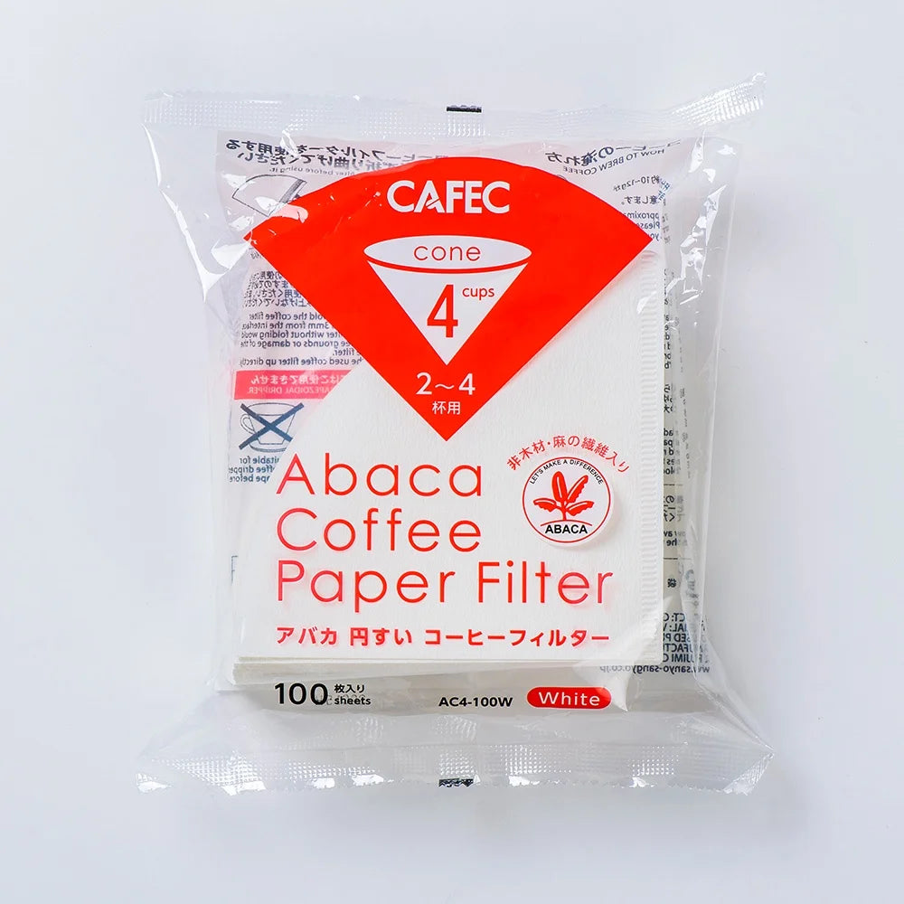 Abaca円錐ペーパー4Cup用【S5】