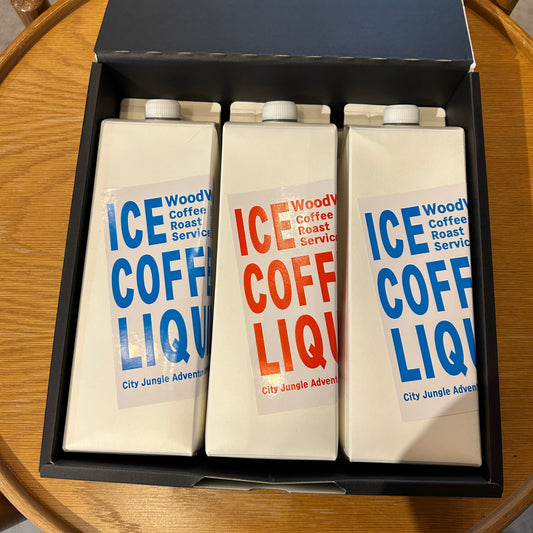 【夏限定ギフト】信州安曇野の水で抽出したアイスコーヒー3本セット|自家焙煎豆使用