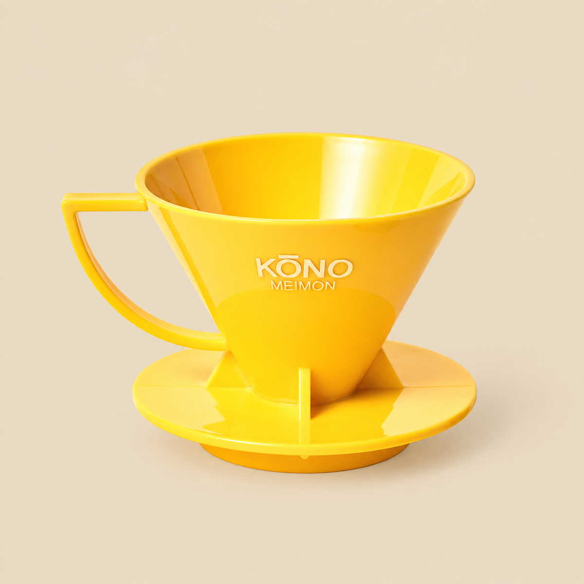 KONO 名門2人用コーヒードリッパー イエロー|MDN-21YE