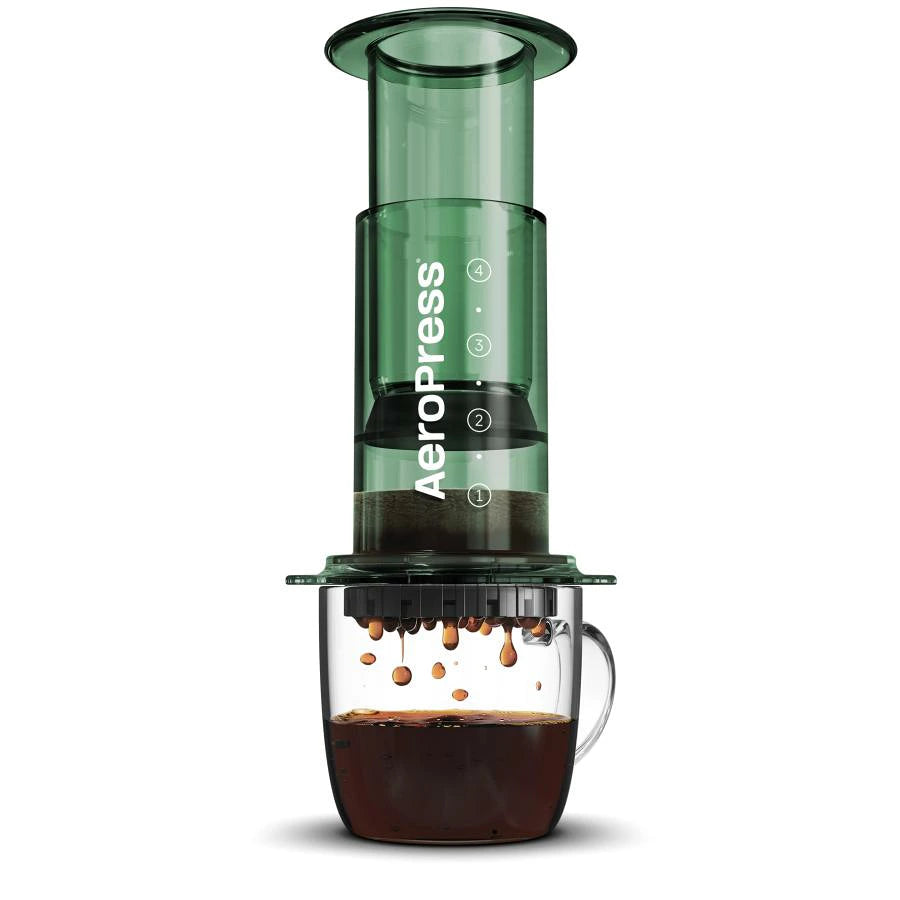 AeroPress(エアロプレス) Clear Colors Coffee Maker(クリアカラーズ コーヒーメーカー)Green