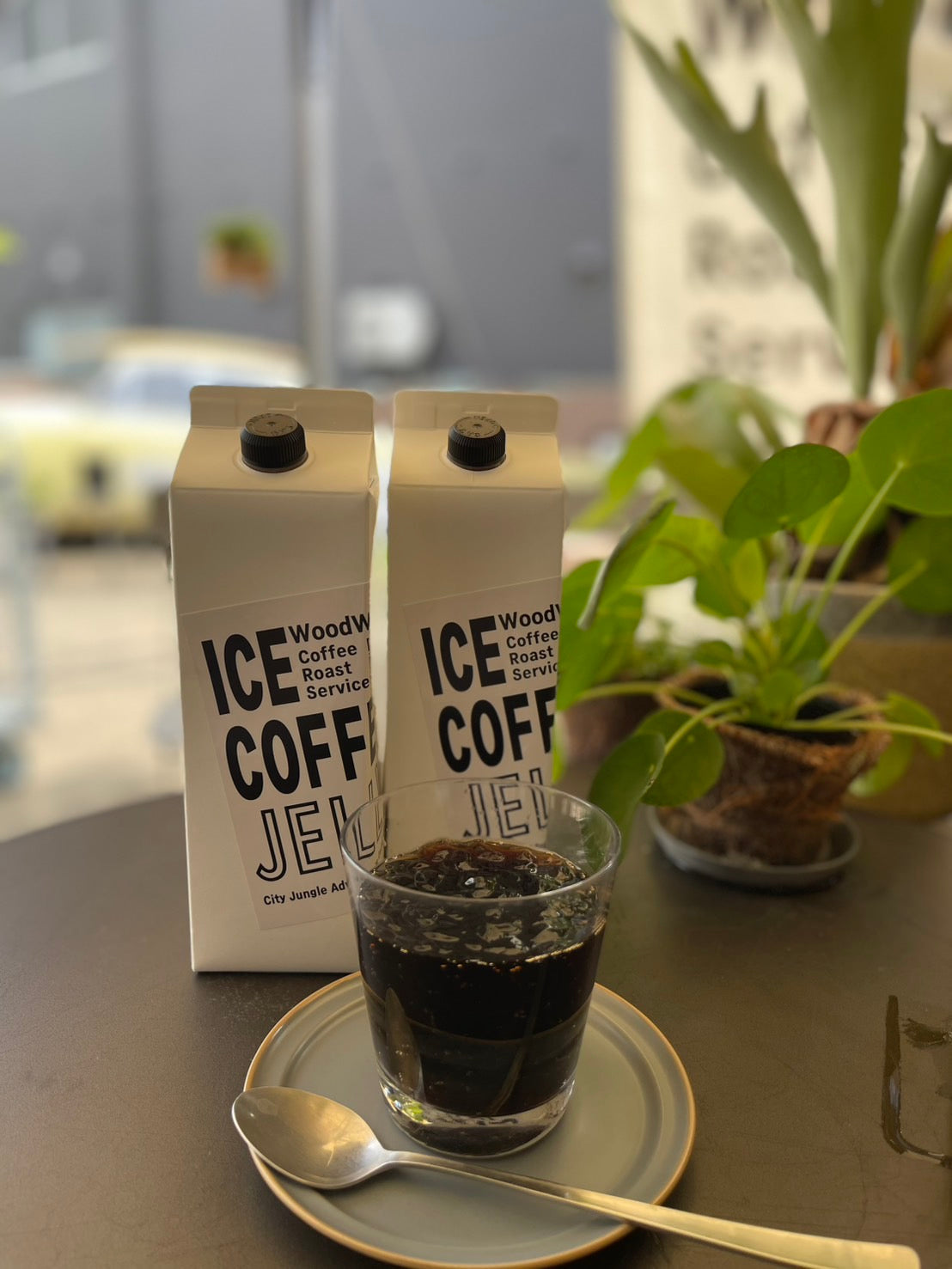オリジナル商品】自家焙煎豆のコーヒーゼリー〈1L〉｜信州