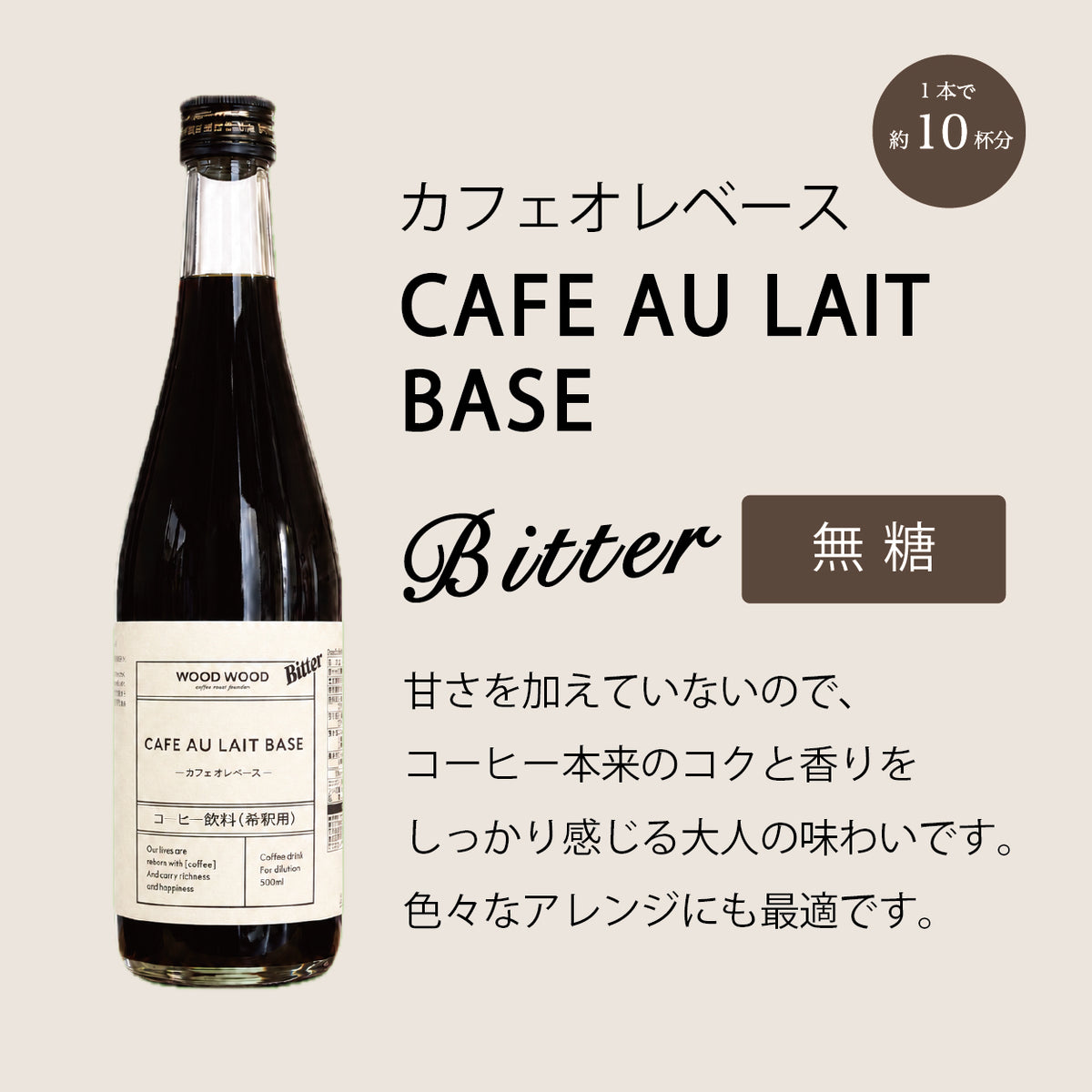 【コーヒーギフト】カフェオレベース 無糖＆カフェオレベース 加糖＆ドリップバッグ10個セット｜オリジナルブレンド5種《送料無料》