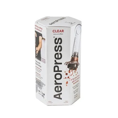 エアロプレス クリア AeroPress Coffee Maker Clear｜クリアなボディで楽しむ次世代コーヒープレス