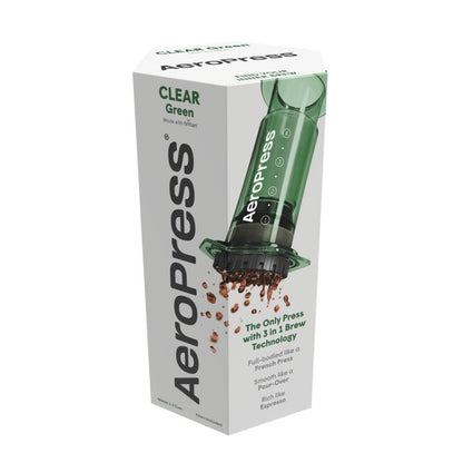 AeroPress(エアロプレス) Clear Colors Coffee Maker(クリアカラーズ コーヒーメーカー)Green