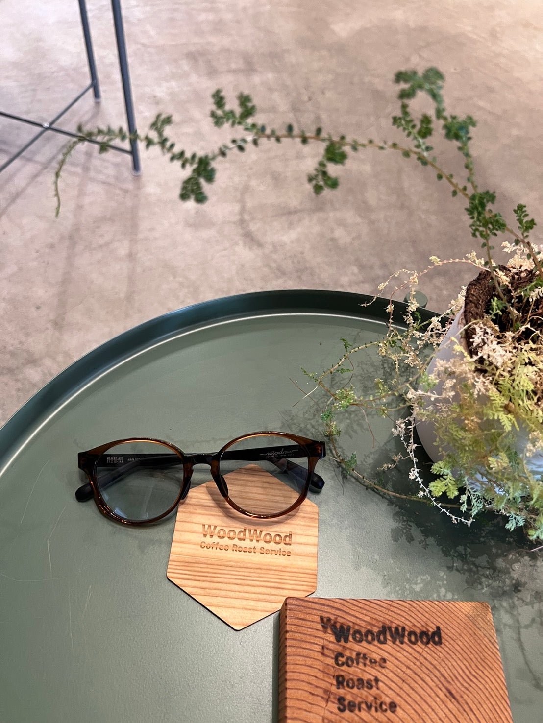 WOODWOOD COFFEE × micedraw｜5周年記念オリジナルサングラス｜純国産モデルmade in Sabae 鯖江