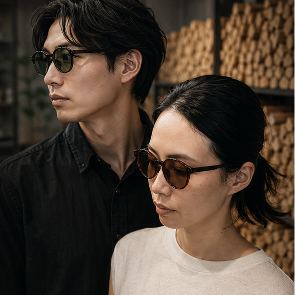 WOODWOOD COFFEE × micedraw｜5周年記念オリジナルサングラス｜純国産モデルmade in Sabae 鯖江