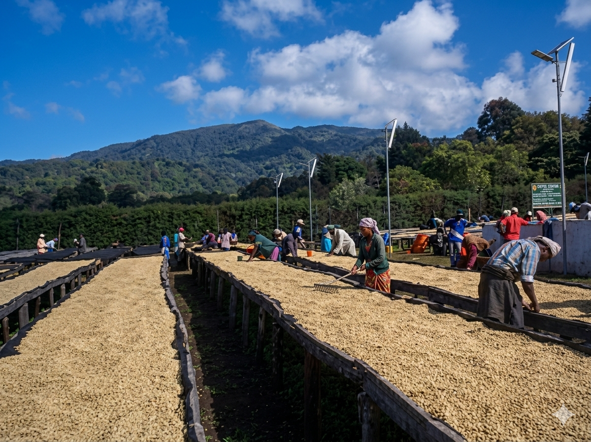 タンザニア・モジュール農園【中深煎り・丸い口当たりとザクロのような甘く爽やかな余韻】150g/500g