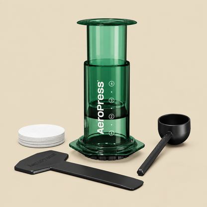 AeroPress(エアロプレス) Clear Colors Coffee Maker(クリアカラーズ コーヒーメーカー)Green