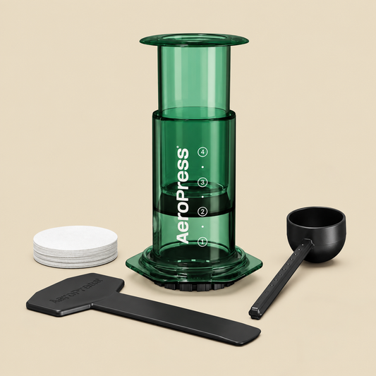 AeroPress(エアロプレス) Clear Colors Coffee Maker(クリアカラーズ コーヒーメーカー)Green