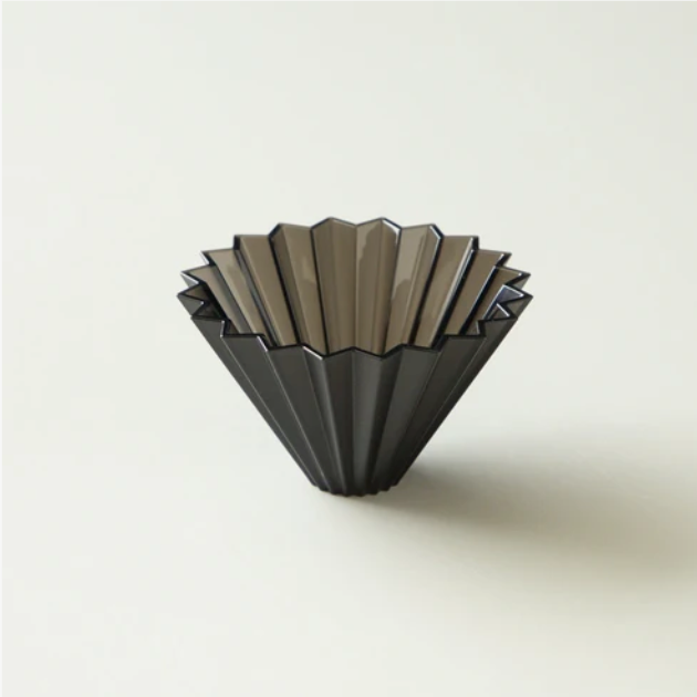 ORIGAMI ドリッパー エア S｜1～2杯用・軽量で扱いやすい樹脂製の本格ドリッパー Dripper Air S Matte Black マットブラック