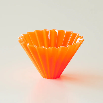 ORIGAMI ドリッパー エア S｜1～2杯用・軽量で扱いやすい樹脂製の本格ドリッパー Dripper Air S オレンジ