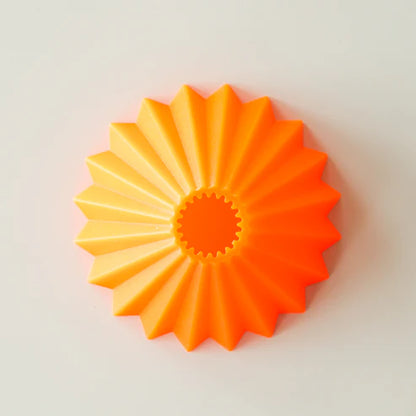ORIGAMI ドリッパー エア S｜1～2杯用・軽量で扱いやすい樹脂製の本格ドリッパー Dripper Air S オレンジ