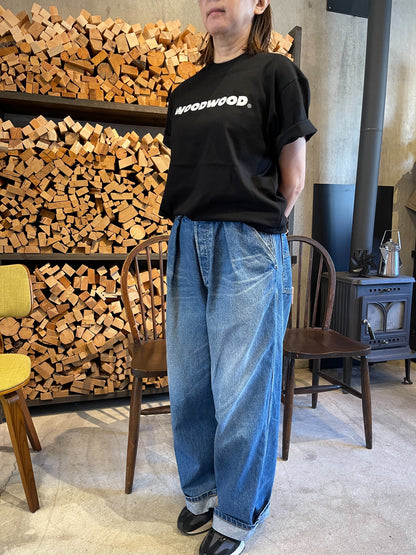WOODWOOD 5th Anniversary T-Shirt “6th Edition”｜United Athle 5.6oz｜Black｜Lサイズ