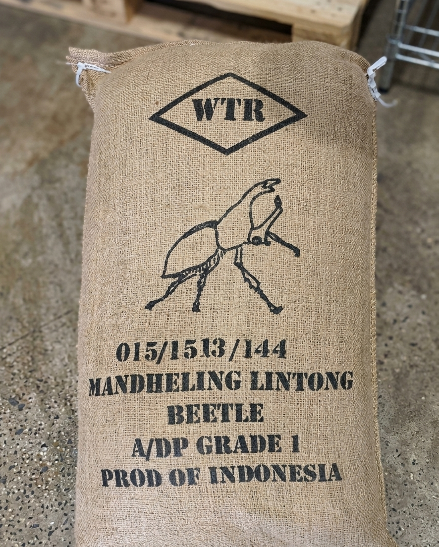 マンデリンリントン・ビートル【深煎り・しっかりとした苦味と独特のスパイシーさとハーバルな香り】150g/500g