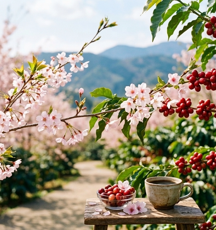 ブラジル・さくらブルボン【中煎り・完熟ブルボン種のフレッシュでさわやかな甘み】150g/500g