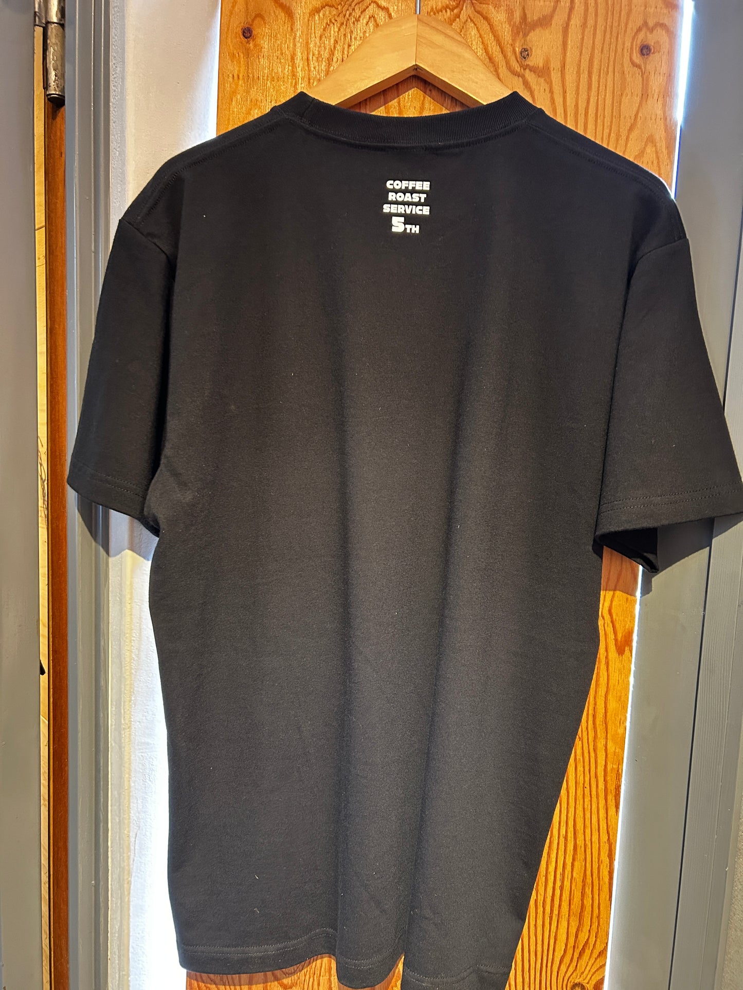 WOODWOOD 5th Anniversary T-Shirt “6th Edition”｜United Athle 5.6oz｜Black｜Lサイズ