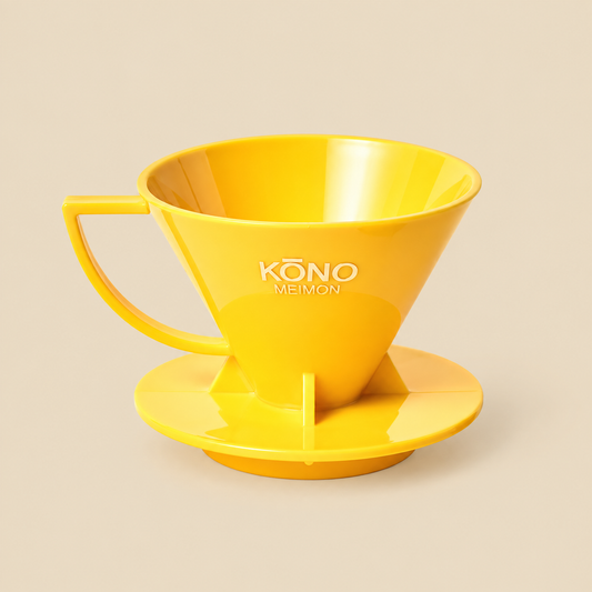 KONO 名門2人用コーヒードリッパー イエロー｜MDN-21YE