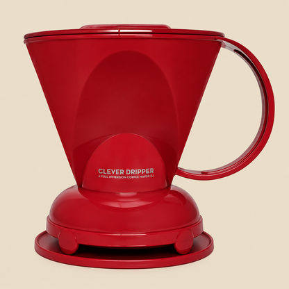 CLEVER クレバー コーヒードリッパー Lサイズ 赤レッド 2～3杯用(500ml)