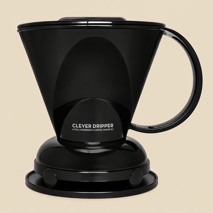 CLEVER クレバー コーヒードリッパー Lサイズ 黒ブラック 2～3杯用(500ml)