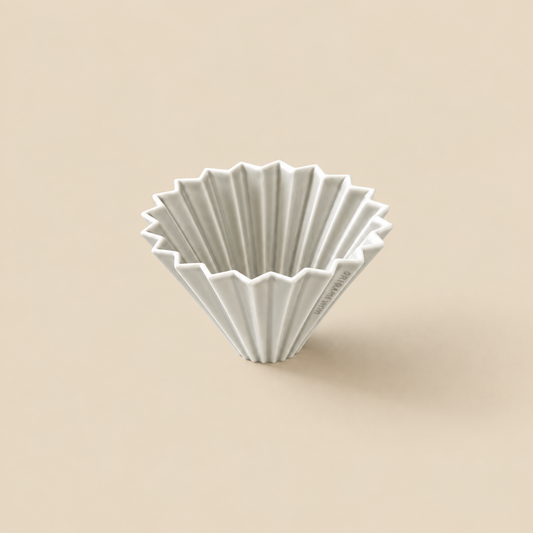 ORIGAMI ドリッパー S Matt Gray マットグレー｜1～2杯用・磁器/ 日本製