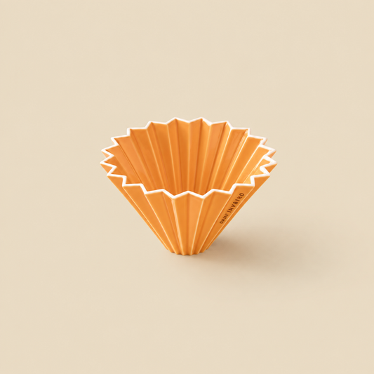ORIGAMI ドリッパー S Orange オレンジ｜1～2杯用・磁器/ 日本製