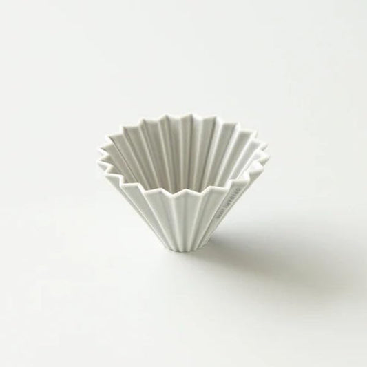 ORIGAMI ドリッパー S Matt Gray マットグレー｜1～2杯用・磁器/ 日本製