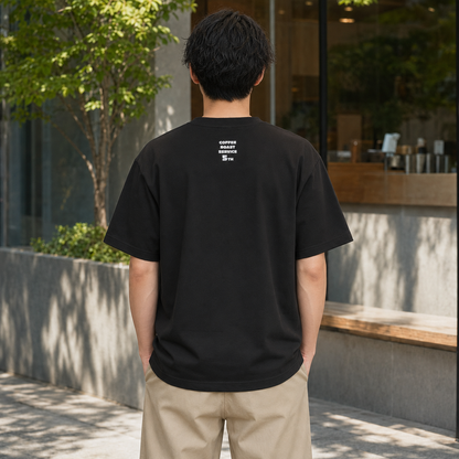 WOODWOOD 5th Anniversary T-Shirt “6th Edition”｜United Athle 5.6oz｜Black｜Lサイズ