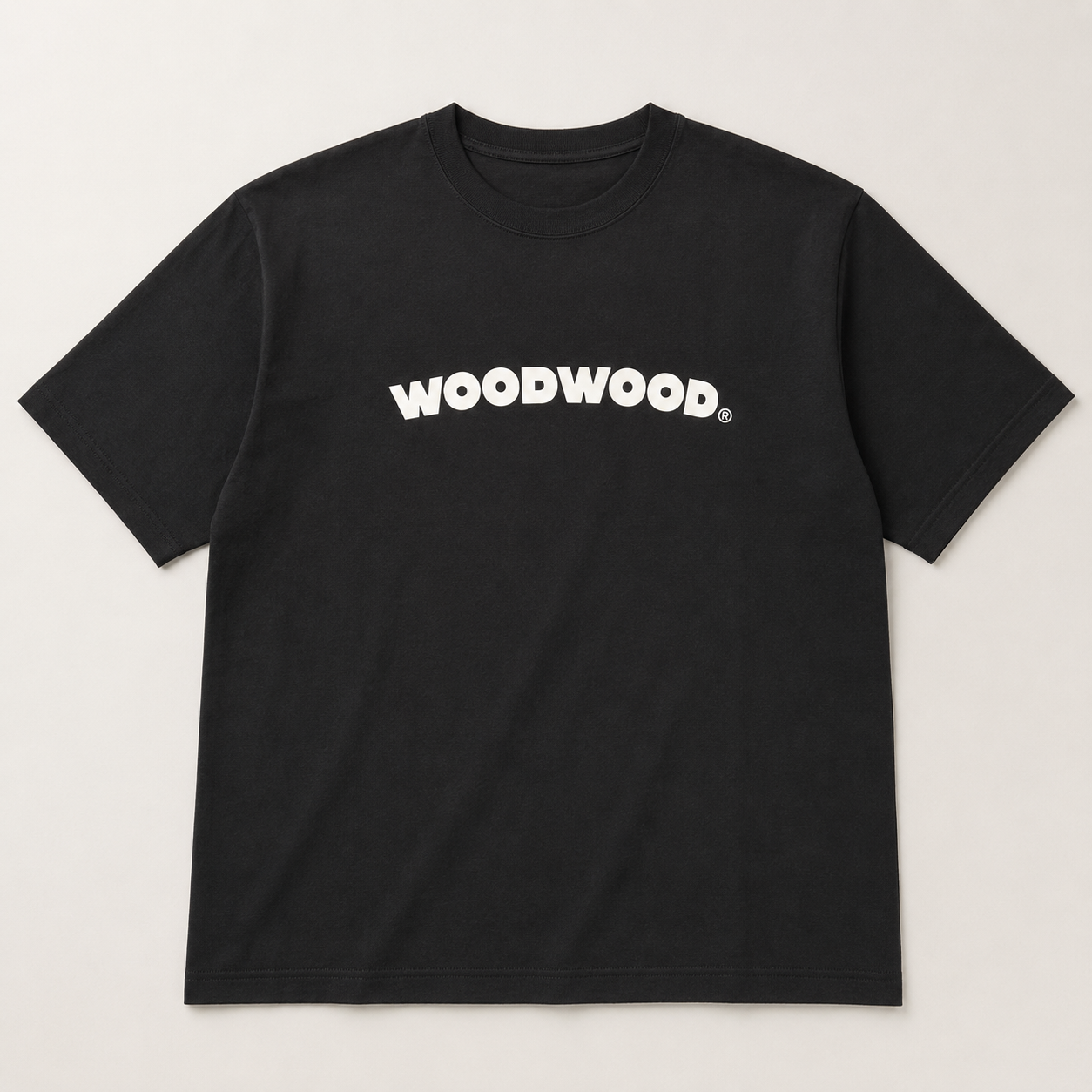 WOODWOOD 5th Anniversary T-Shirt “6th Edition”｜United Athle 5.6oz｜Black｜Lサイズ