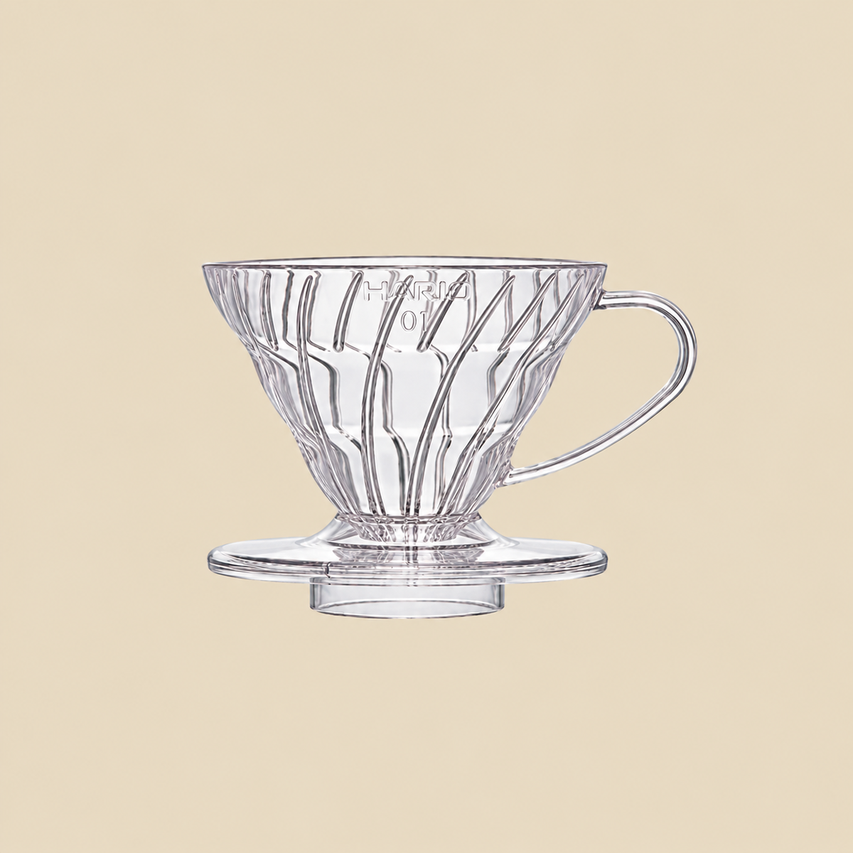 HARIO V60 透過ドリッパー（樹脂製）01  ｜1〜2杯用・コーヒー ハンドドリップ 日本製