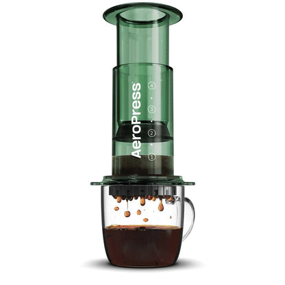 AeroPress(エアロプレス) Clear Colors Coffee Maker(クリアカラーズ コーヒーメーカー)Green