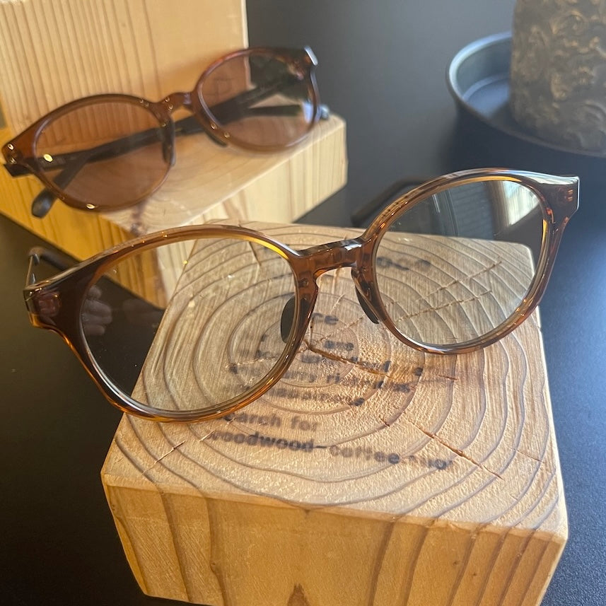 WOODWOOD COFFEE × micedraw｜5周年記念オリジナルサングラス｜純国産モデルmade in Sabae 鯖江