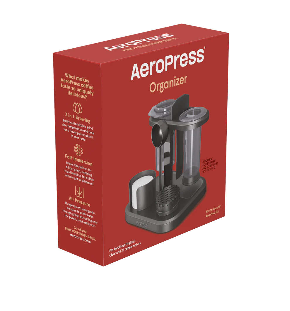 エアロプレス オーガナイザースタンド AeroPress Organizar｜コンパクトに整理整頓、抽出開始まで、 よりスムーズに。